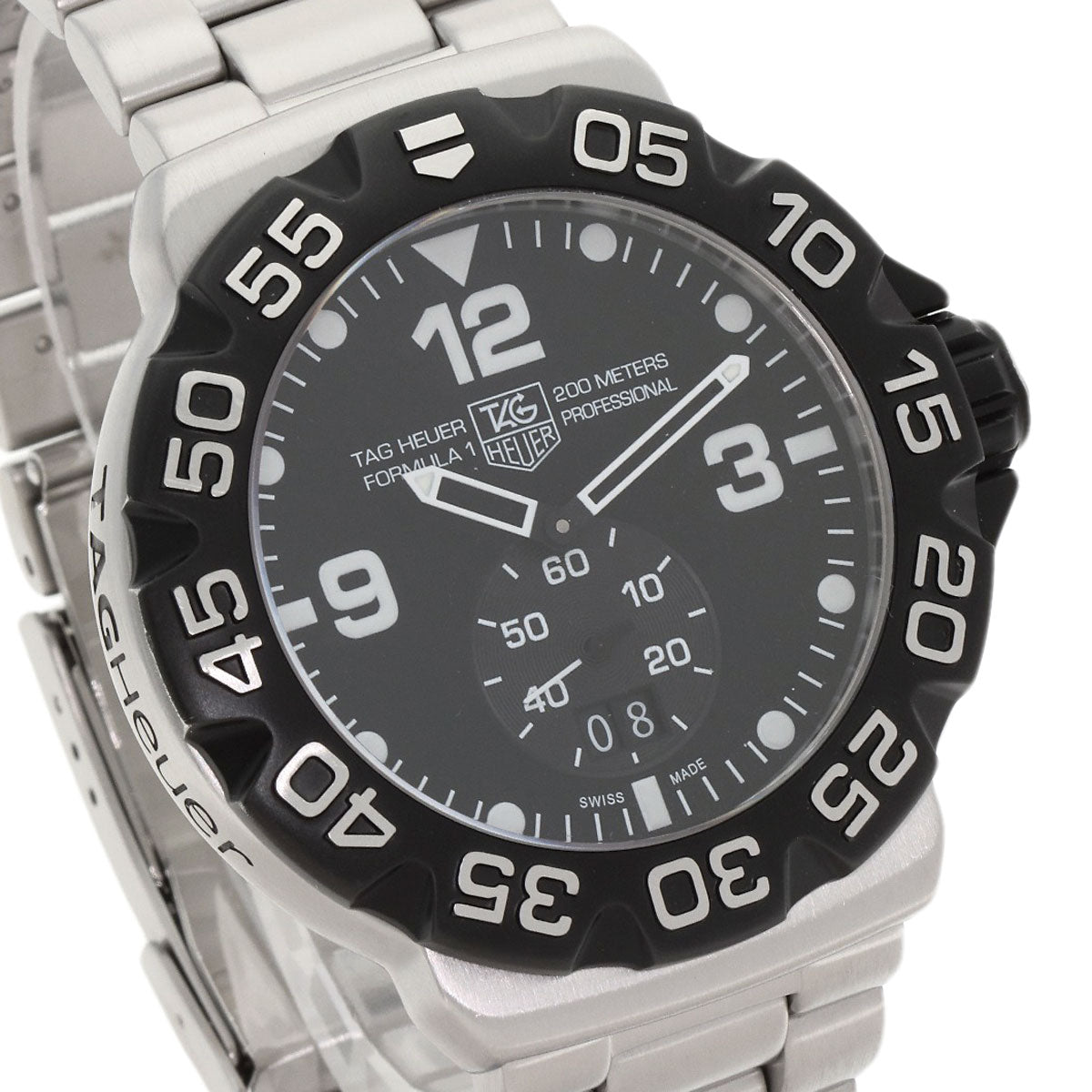 TAG HEUER タグホイヤー WAH1010 フォーミュラ1 グランドデイト 腕時計 SS メンズ 中古