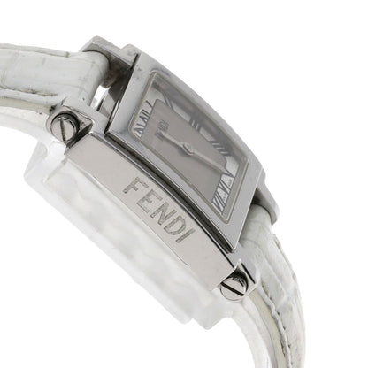 FENDI フェンディ 6000L スクエアフェイス 腕時計 SS レディース 中古