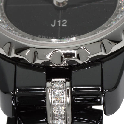 CHANEL シャネル H5236 J12 XS 19mm ダイヤモンド 腕時計 セラミック レディース 中古
