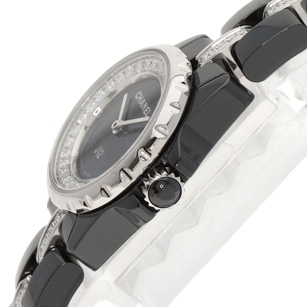 CHANEL シャネル H5236 J12 XS 19mm ダイヤモンド 腕時計 セラミック レディース 中古