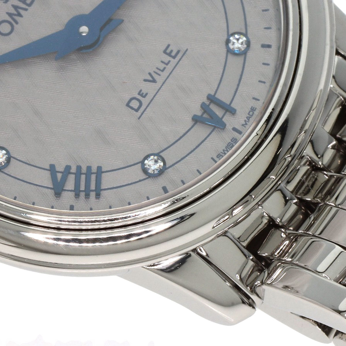 OMEGA オメガ 424.10.27.60.56.002 デビル プレステージ 27mm 腕時計 SS レディース 中古