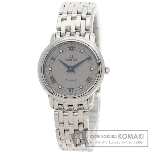 OMEGA オメガ 424.10.27.60.56.002 デビル プレステージ 27mm 腕時計 SS レディース 中古