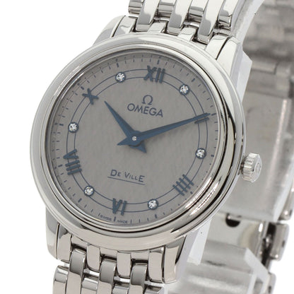 OMEGA オメガ 424.10.27.60.56.002 デビル プレステージ 27mm 腕時計 SS レディース 中古