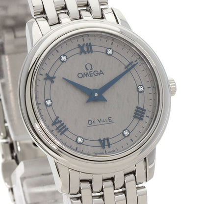 OMEGA オメガ 424.10.27.60.56.002 デビル プレステージ 27mm 腕時計 SS レディース 中古