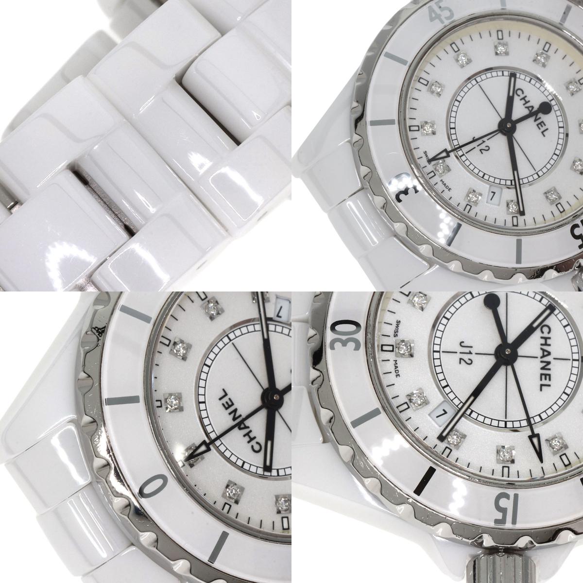 シャネル H1628 J12 33mm 12P ダイヤモンド 腕時計 中古 商品画像19