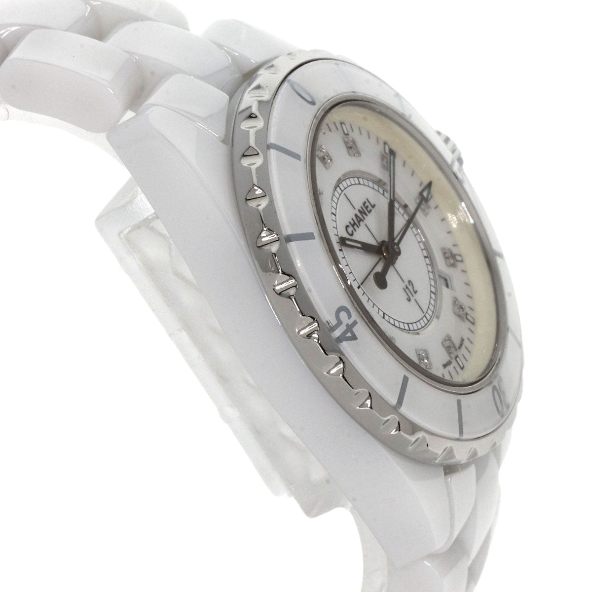 シャネル H1628 J12 33mm 12P ダイヤモンド 腕時計 中古 商品画像7