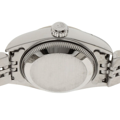 ROLEX ロレックス 79174G デイトジャスト 10P ダイヤモンド 腕時計 SS レディース 中古