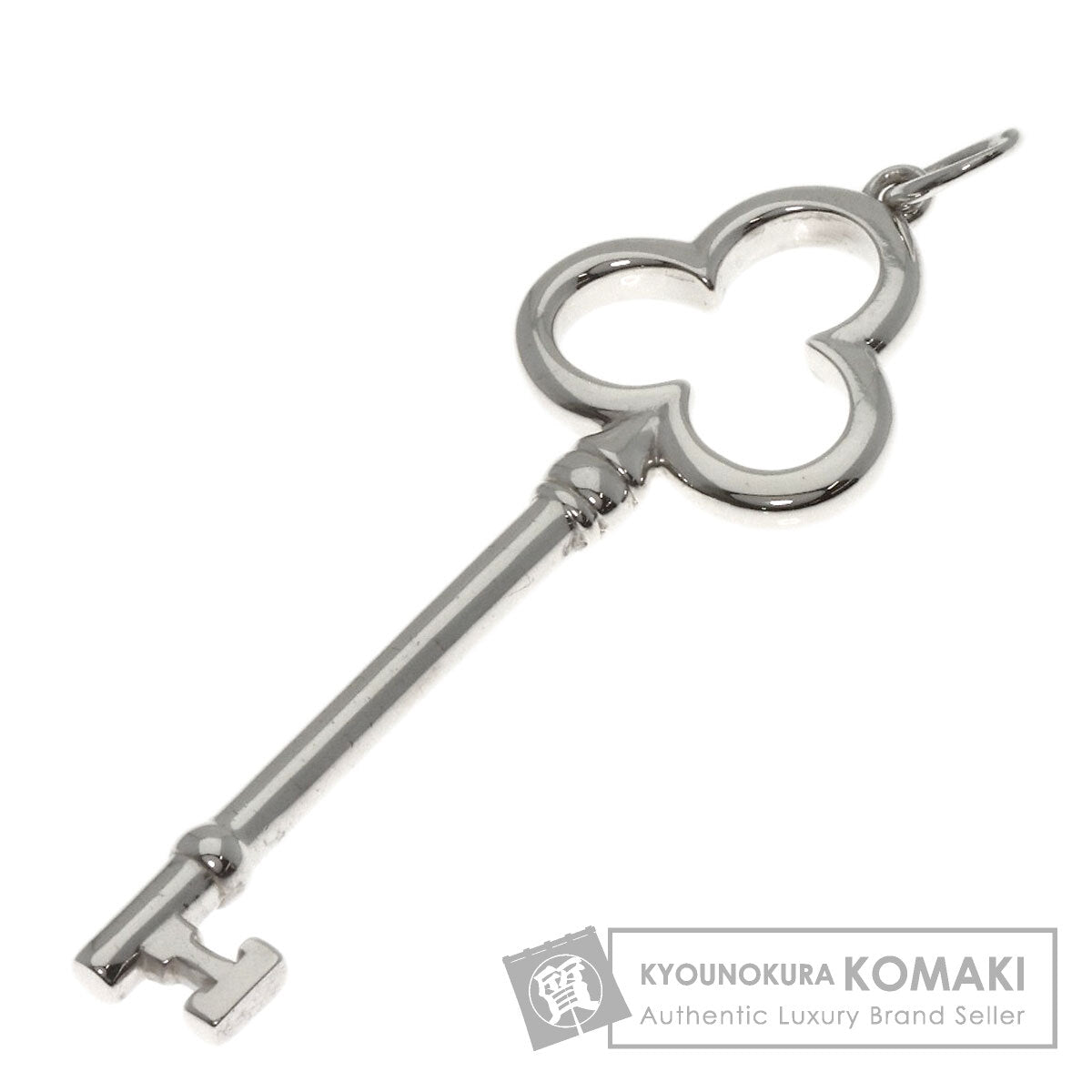 ティファニー オープン トレフォイルキー ミディアム ペンダントトップ 中古 商品画像1