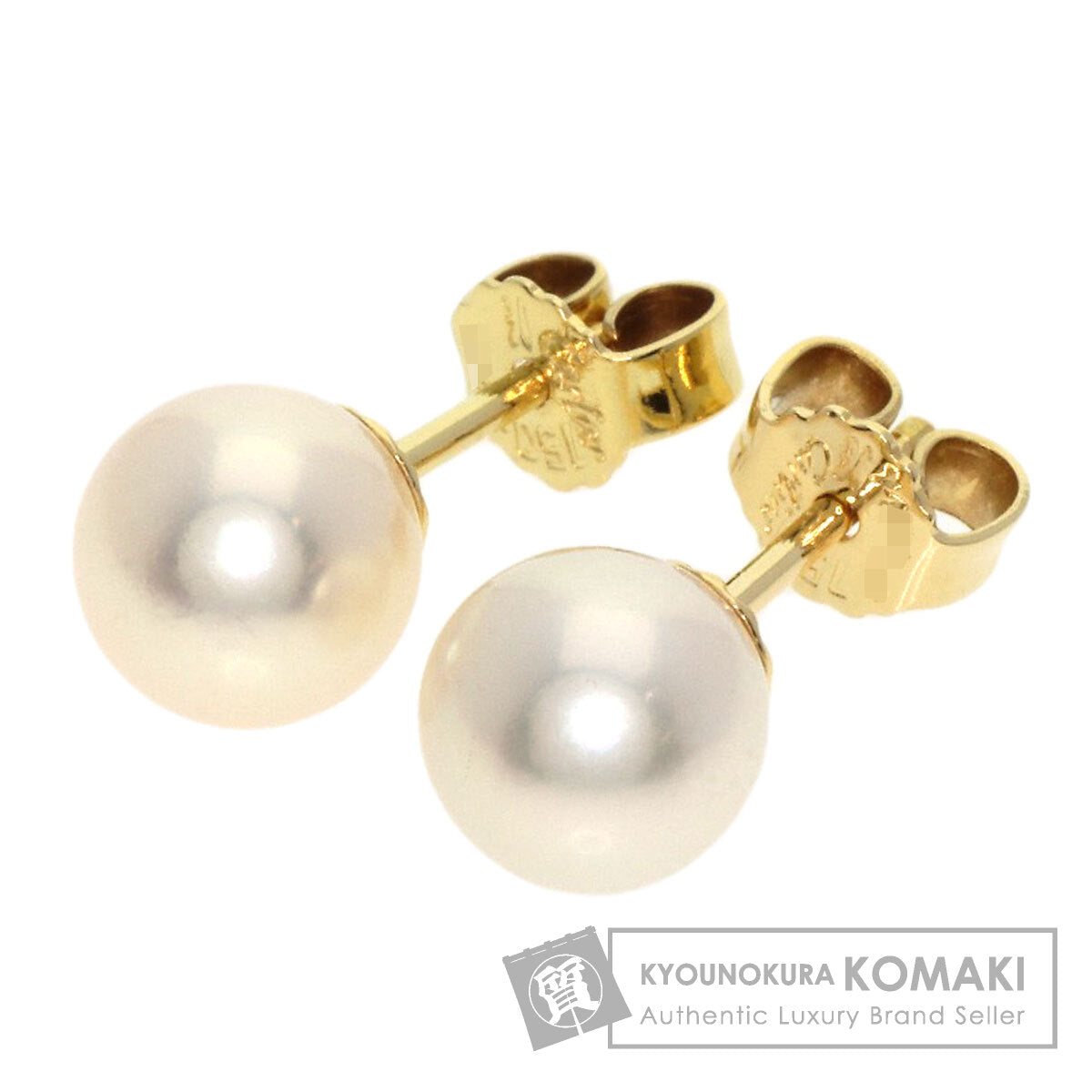 カルティエ パール 真珠 ピアス 中古 商品画像1