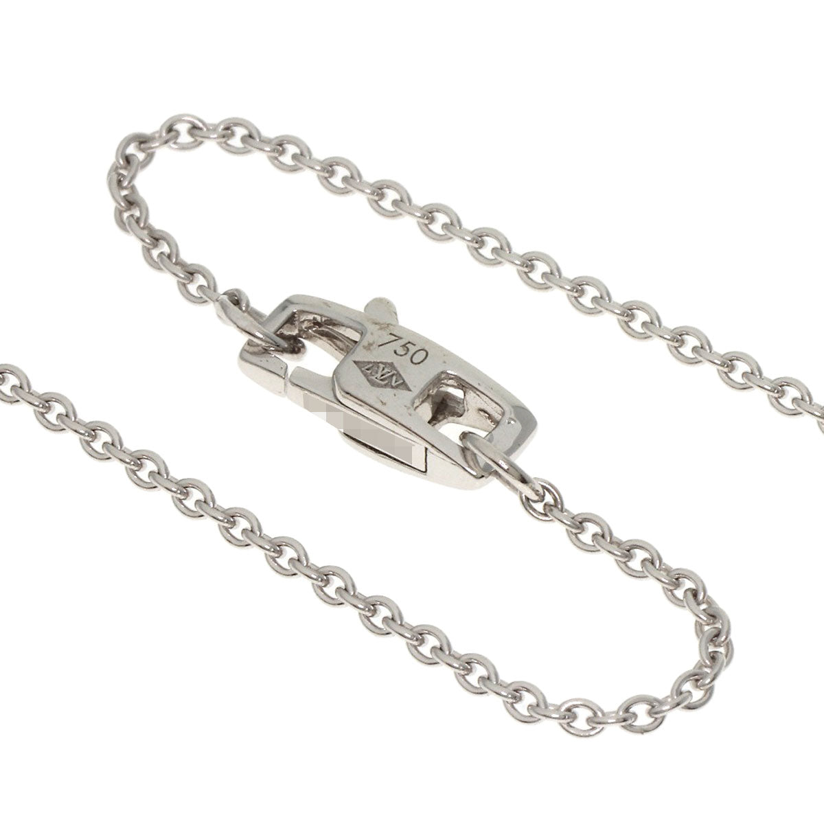 LOUIS VUITTON ルイヴィトン パンダンティフ アンプラント ピンクサファイア ネックレス K18WG レディース 中古