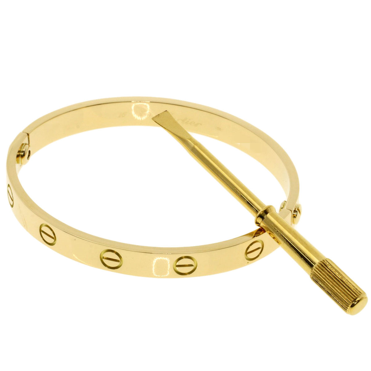 カルティエ ラブブレス ドライバー付 #16 ブレスレット 中古 商品画像2