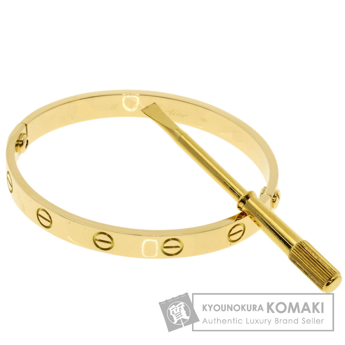 カルティエ ラブブレス ドライバー付 #16 ブレスレット 中古 商品画像1