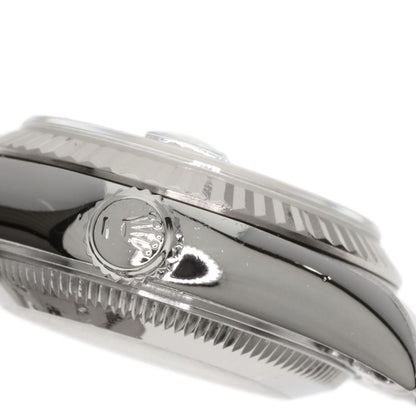 ROLEX ロレックス 69174G デイトジャスト 10P ダイヤモンド 腕時計 SS レディース 中古