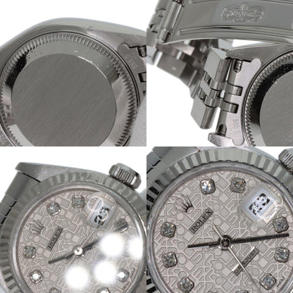 ロレックス 69174G デイトジャスト 10P ダイヤモンド 腕時計 中古 商品画像20