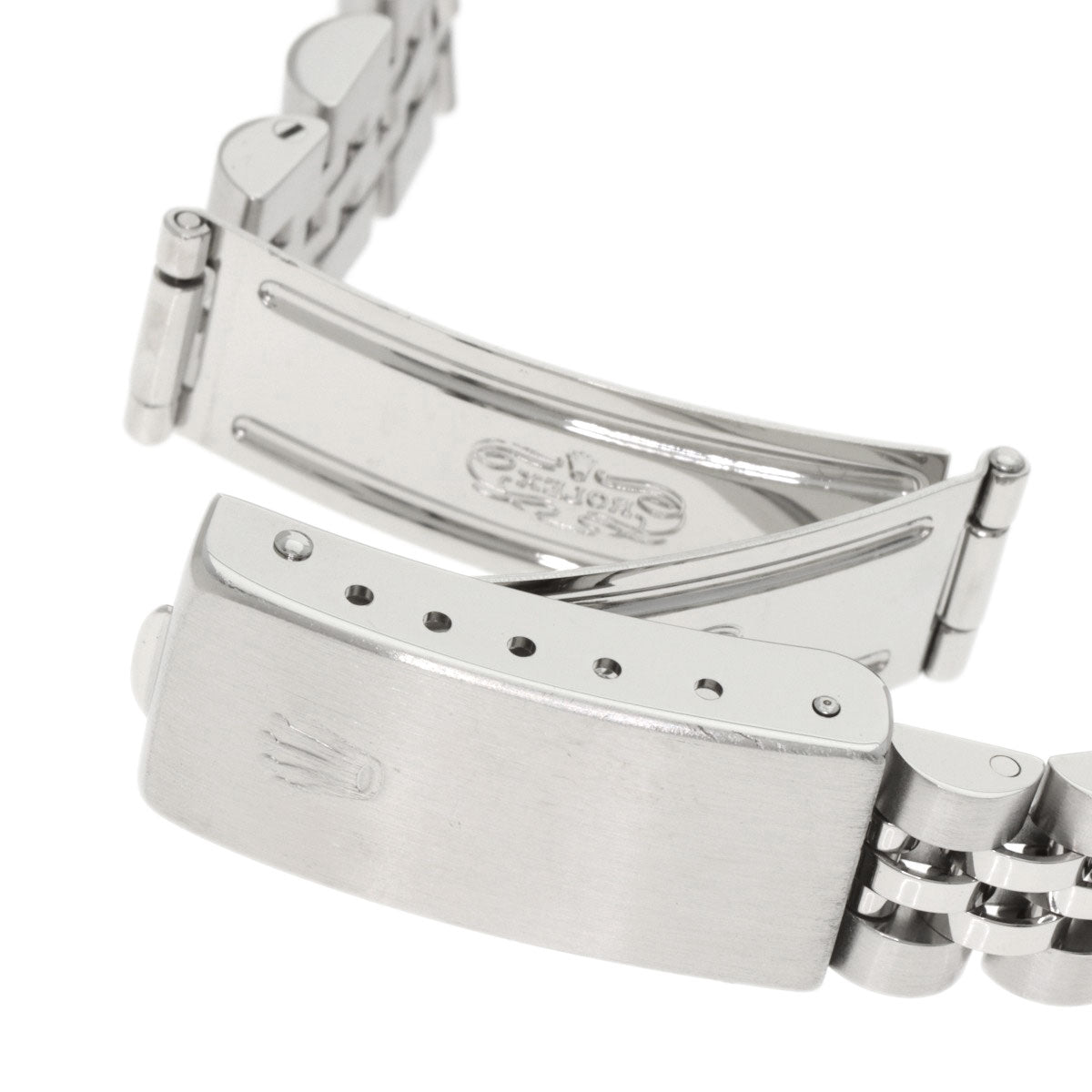 ROLEX ロレックス 69174G デイトジャスト 10P ダイヤモンド 腕時計 SS レディース 中古