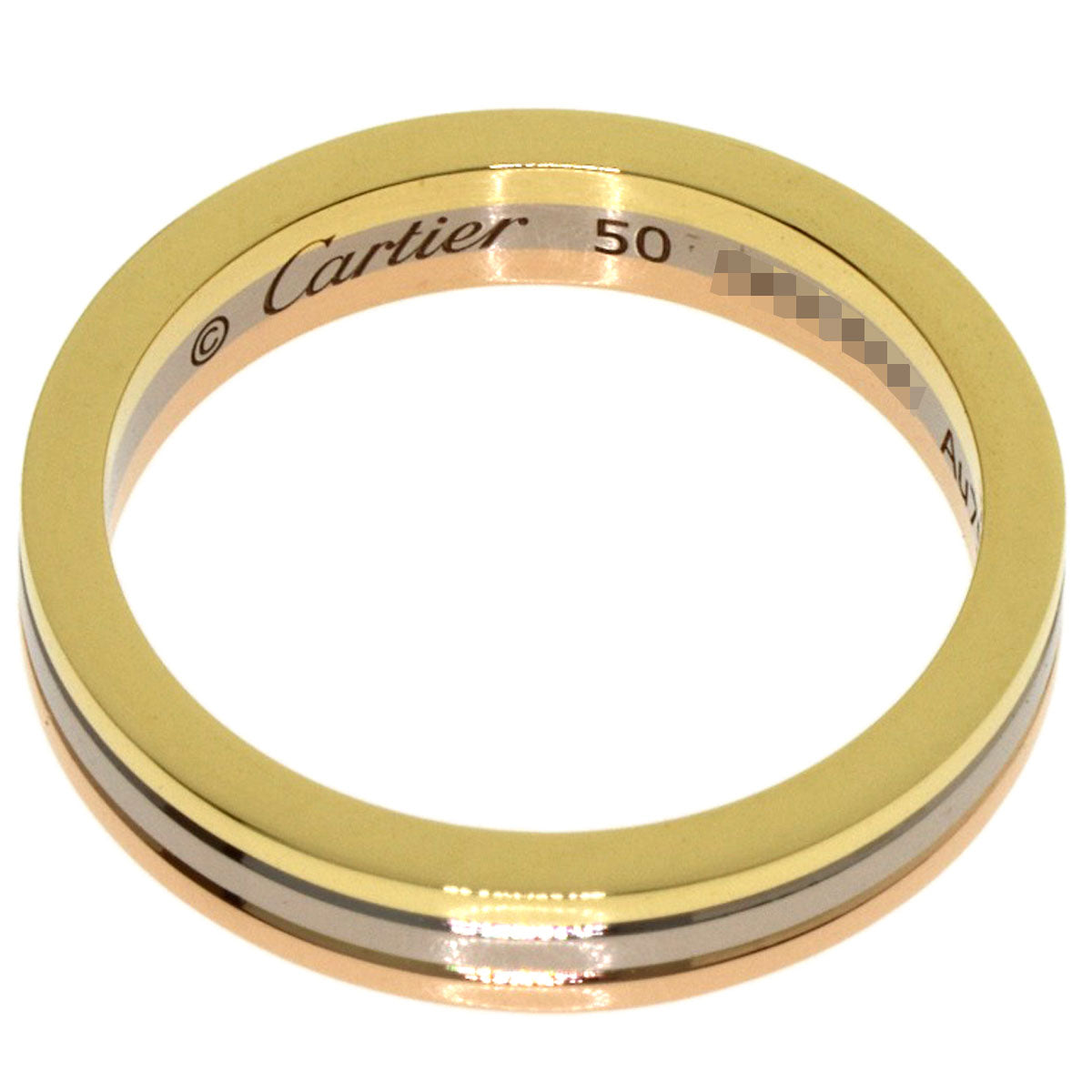 カルティエ スリーカラー #50 リング・指輪 中古 商品画像5