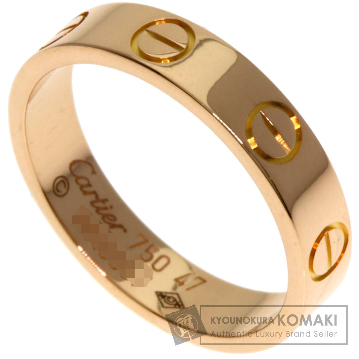 カルティエ ミニラブリング #47 リング・指輪 中古 商品画像1