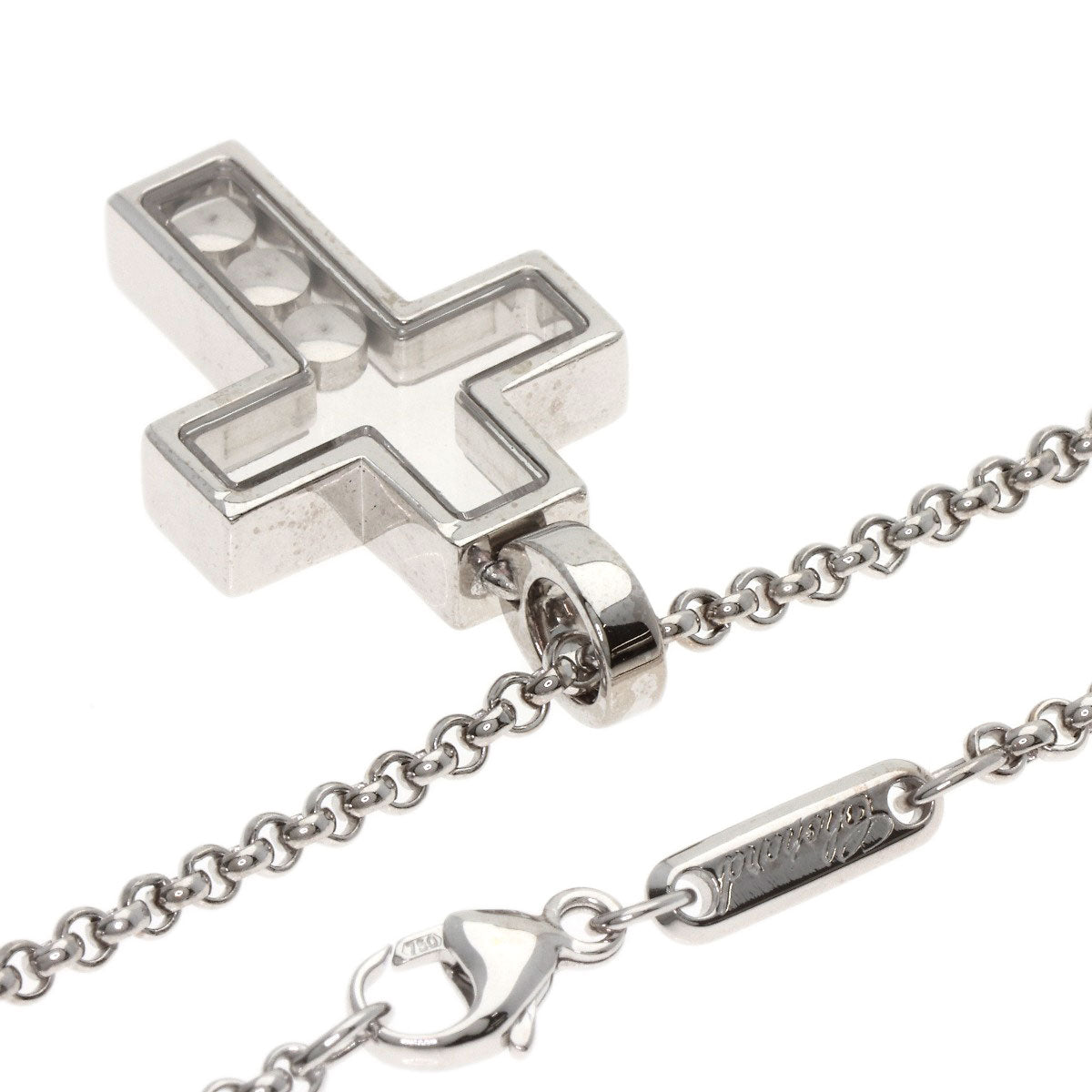 ショパール クロス ハッピーダイヤモンド ネックレス 中古 商品画像3