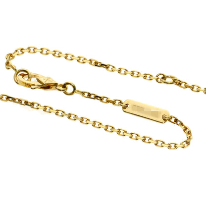 Van Cleef & Arpels ヴァンクリーフ＆アーペル ドゥ パピヨン ダイヤモンド ネックレス K18YG レディース 中古