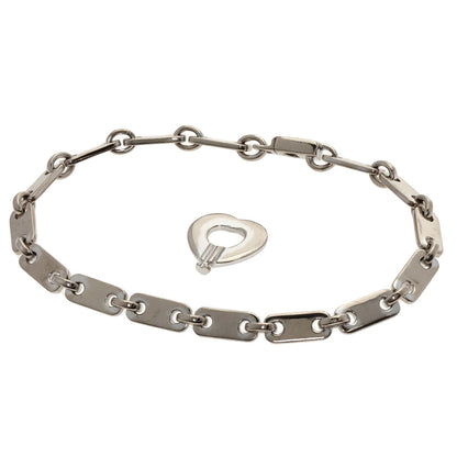 CARTIER カルティエ フィディリティ ハートキー付き ブレスレット K18WG レディース 中古