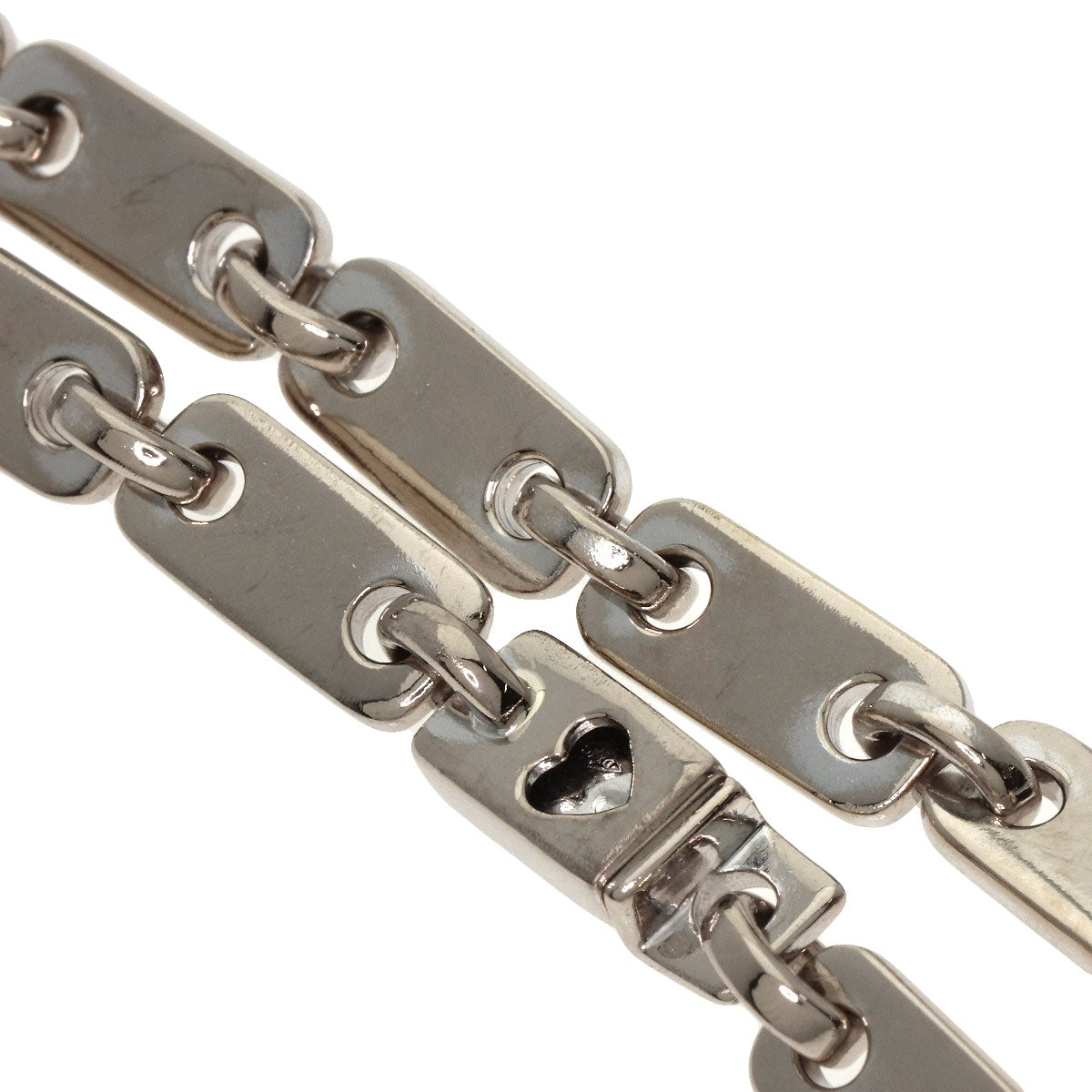 CARTIER カルティエ フィディリティ ハートキー付き ブレスレット K18WG レディース 中古