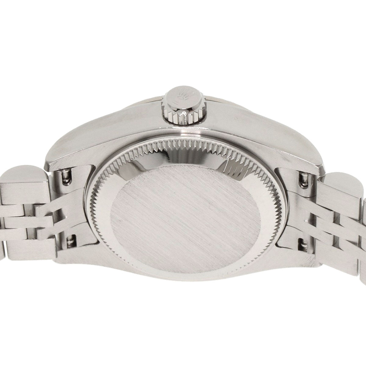ROLEX ロレックス 179174G デイトジャスト 10P ダイヤモンド 腕時計 SS レディース 中古