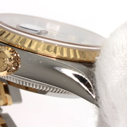 ROLEX ロレックス 69173G デイトジャスト 10P ダイヤモンド ブルーグラデーション 腕時計 SS レディース 中古