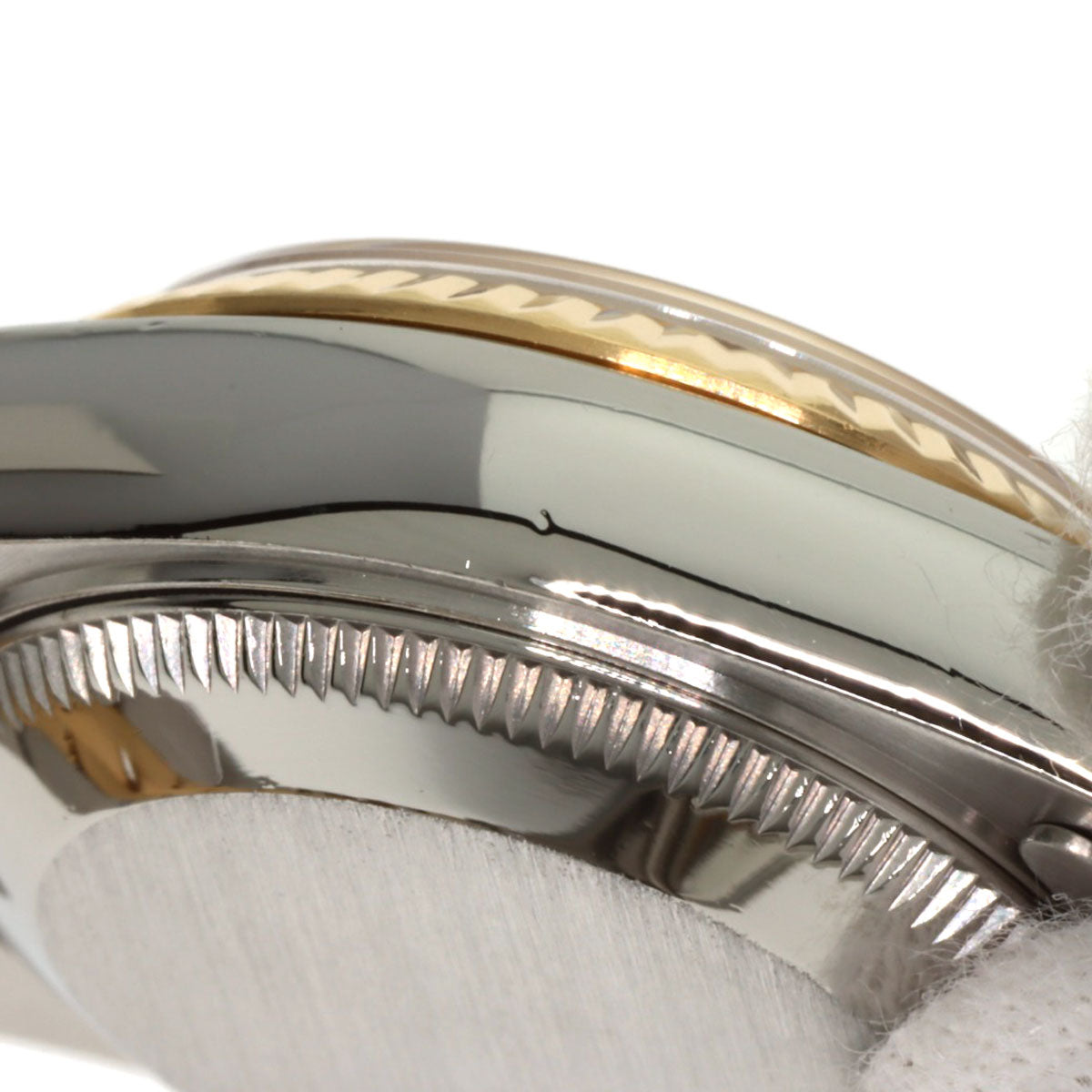 ROLEX ロレックス 69173G デイトジャスト 10P ダイヤモンド ブルーグラデーション 腕時計 SS レディース 中古