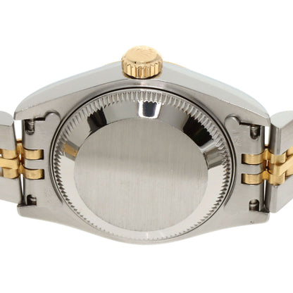 ROLEX ロレックス 69173G デイトジャスト 10P ダイヤモンド ブルーグラデーション 腕時計 SS レディース 中古