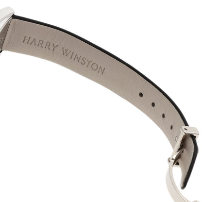 HARRY WINSTON ハリーウィンストン 330LQWL VD31 アヴェニューC アヴェンチュリン 200本限定 腕時計 K18WG レディース 中古