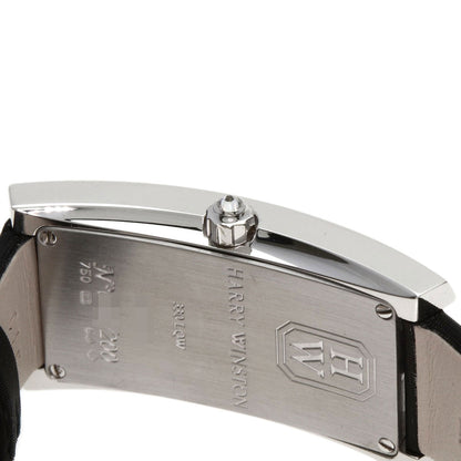 HARRY WINSTON ハリーウィンストン 330LQWL VD31 アヴェニューC アヴェンチュリン 200本限定 腕時計 K18WG レディース 中古
