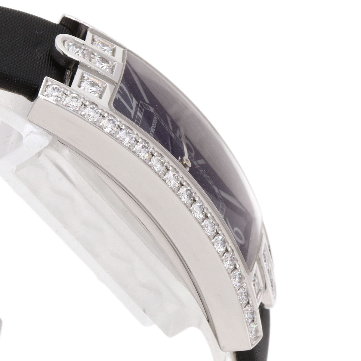 HARRY WINSTON ハリーウィンストン 330LQWL VD31 アヴェニューC アヴェンチュリン 200本限定 腕時計 K18WG レディース 中古