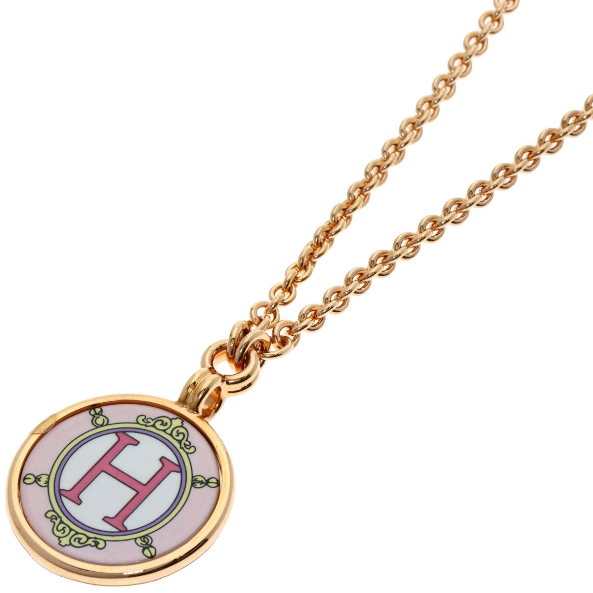 エルメス メダイユ ブラゾン PM ネックレス 中古 商品画像2