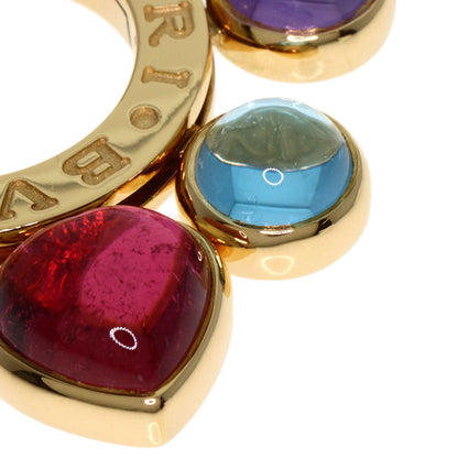 BVLGARI ブルガリ アレグラ マルチカラーストーン ペンダントトップ K18YG レディース 中古