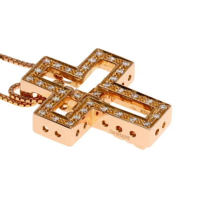 Damiani ダミアーニ ベルエポック SM ダイヤモンド ネックレス K18PG レディース 中古