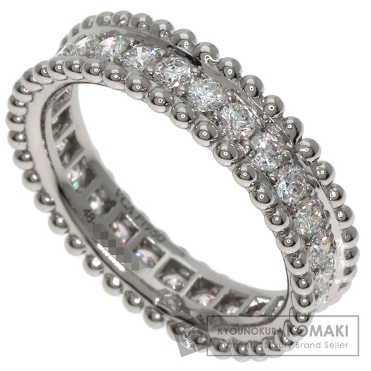 Van Cleef & Arpels ヴァンクリーフ＆アーペル エステル マリッジ フルエタニティ ダイヤモンド #48 リング・指輪 PT950 レディース 中古
