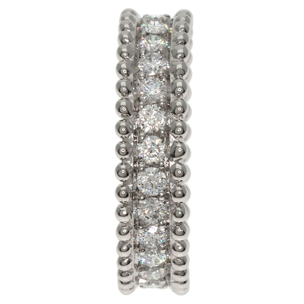Van Cleef & Arpels ヴァンクリーフ＆アーペル エステル マリッジ フルエタニティ ダイヤモンド #48 リング・指輪 PT950 レディース 中古