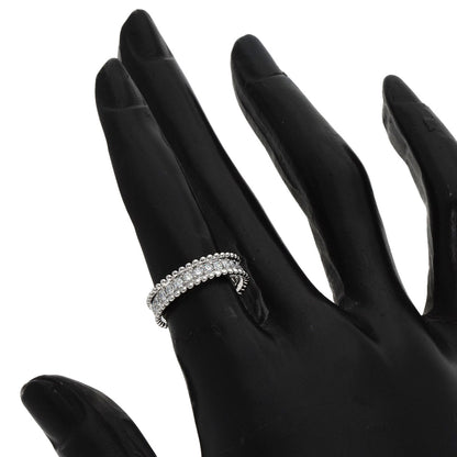 Van Cleef & Arpels ヴァンクリーフ＆アーペル エステル マリッジ フルエタニティ ダイヤモンド #48 リング・指輪 PT950 レディース 中古
