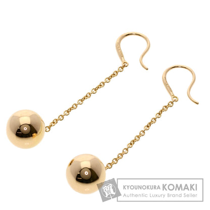 TIFFANY&Co. ティファニー ハードウェアボール ドロップ フック ピアス K18PG レディース 中古