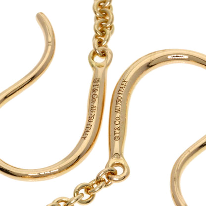 TIFFANY&Co. ティファニー ハードウェアボール ドロップ フック ピアス K18PG レディース 中古