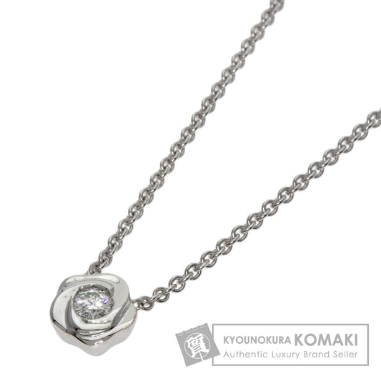 SELECT JEWELRY セレクトジュエリー ラ ヌーベルバーグ フラワー ダイヤモンド ネックレス K18WG レディース 中古