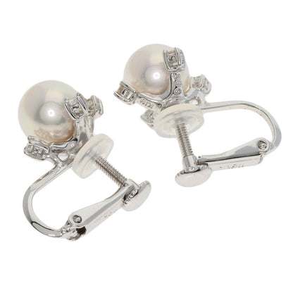 タサキ パール 真珠 ダイヤモンド イヤリング 中古 商品画像3