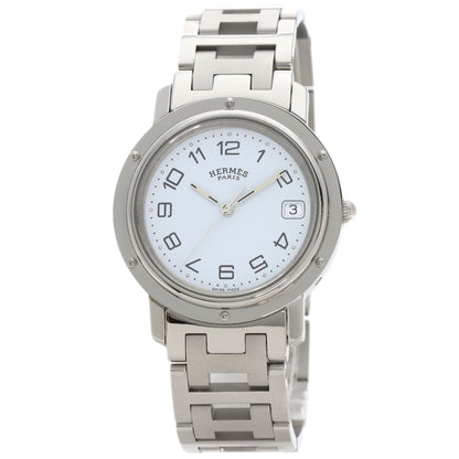 HERMES エルメス CL6.710 クリッパー 腕時計 SS メンズ 中古