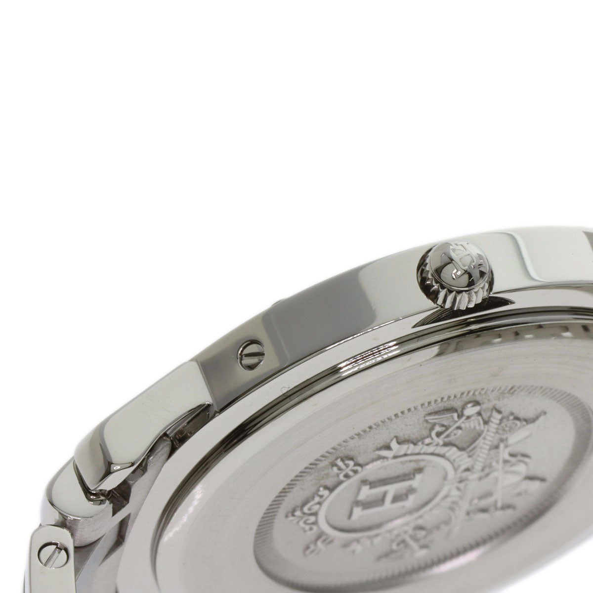 HERMES エルメス CL6.710 クリッパー 腕時計 SS メンズ 中古