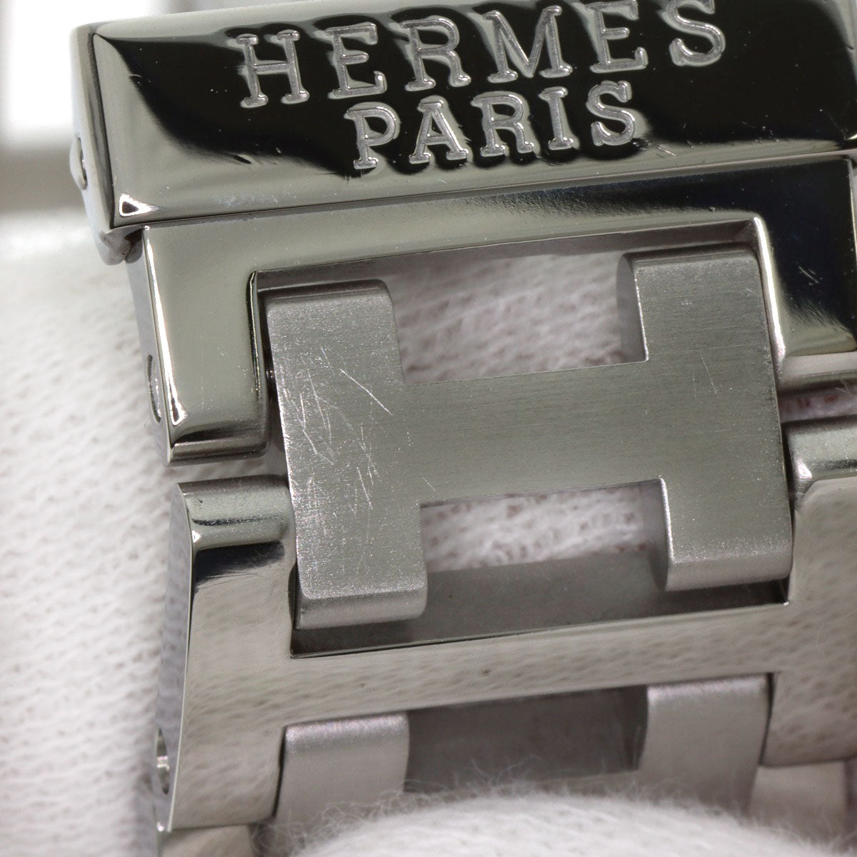 HERMES エルメス CL6.710 クリッパー 腕時計 SS メンズ 中古