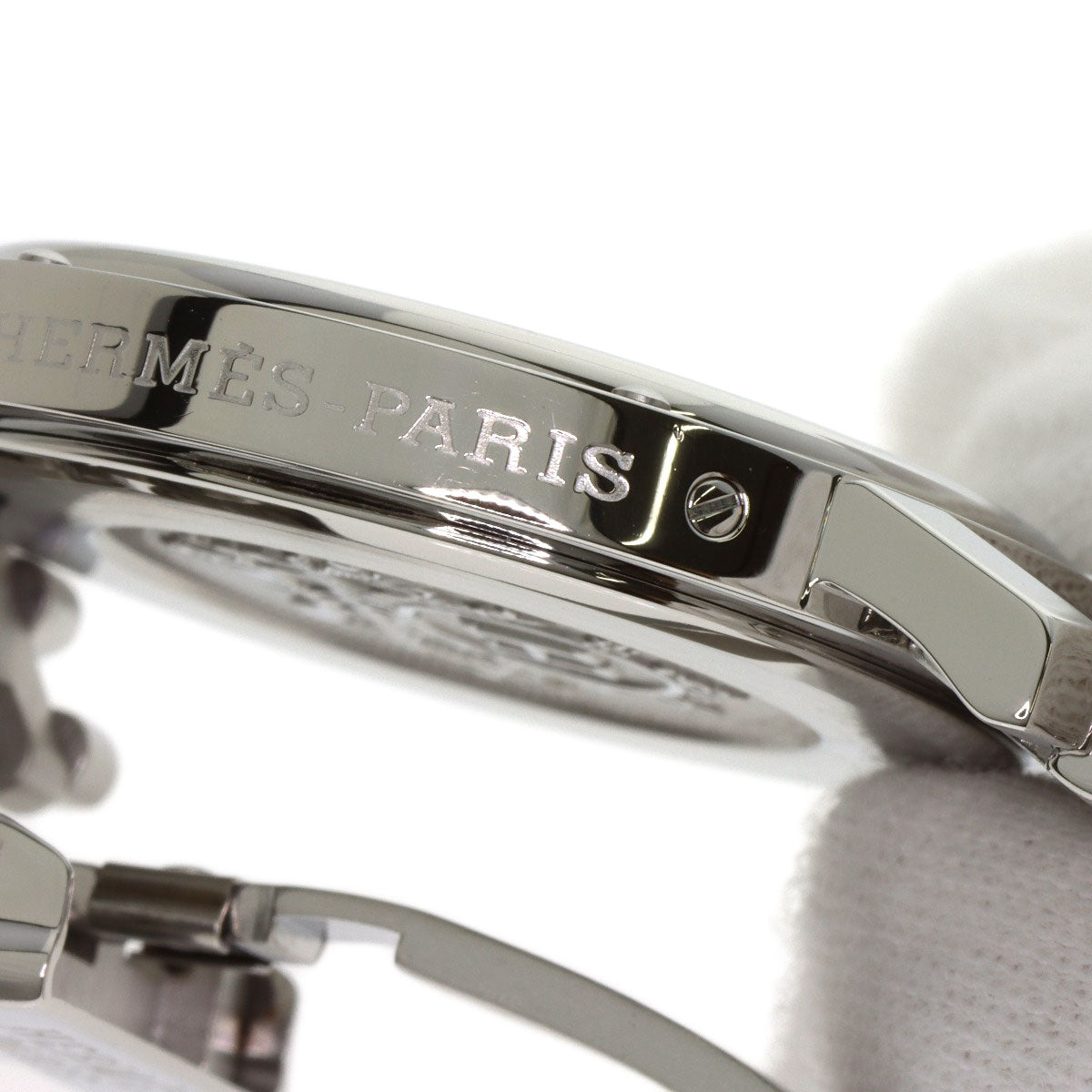 HERMES エルメス CL6.710 クリッパー 腕時計 SS メンズ 中古