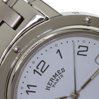 HERMES エルメス CL6.710 クリッパー 腕時計 SS メンズ 中古