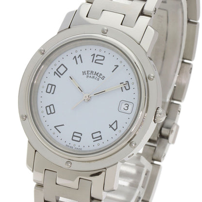 HERMES エルメス CL6.710 クリッパー 腕時計 SS メンズ 中古