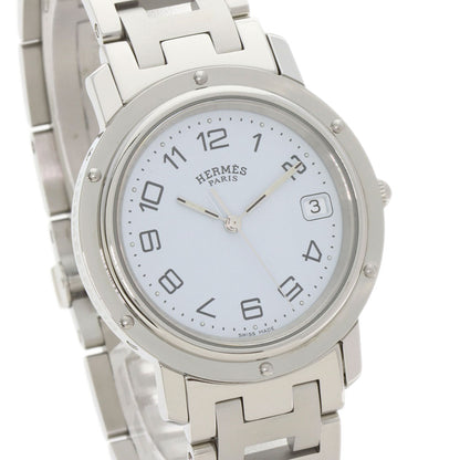 HERMES エルメス CL6.710 クリッパー 腕時計 SS メンズ 中古