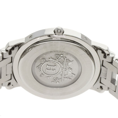 HERMES エルメス CL6.710 クリッパー 腕時計 SS メンズ 中古